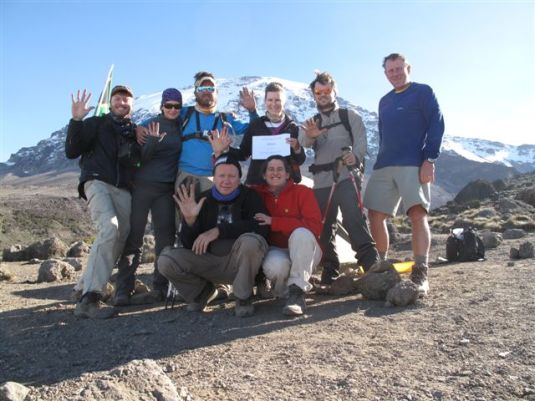 Kilimanjaro Team, July  2012