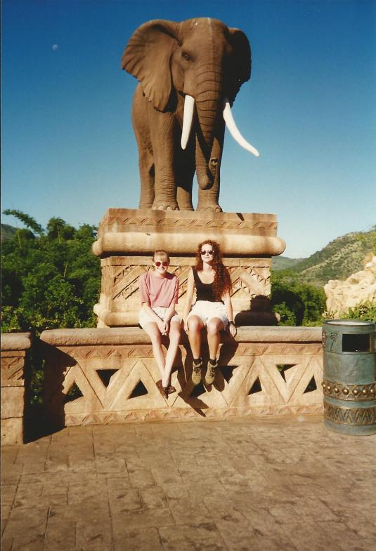 Then we grew up and went to Sun City for a bit of a holiday with your mum and your dad. You tired easily at this stage but that didn't stop us from having a ball! I treasure memories from this time and am so grateful for the time we got to spend together on this trip. 